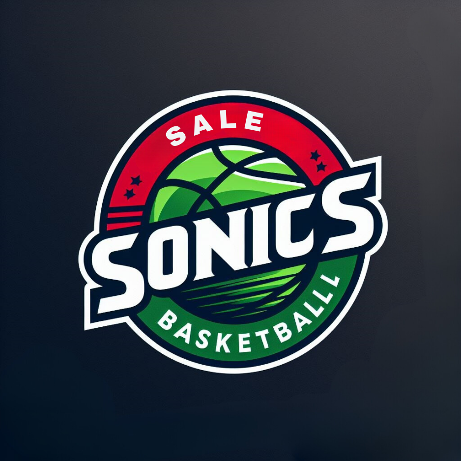 Sale Sonics Basketball